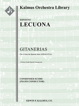 Book cover for Andalucia Suite -- No. 4 'Gitanerias'