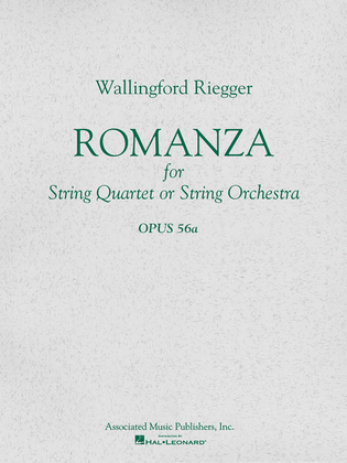 Book cover for Romanza, Op. 56a