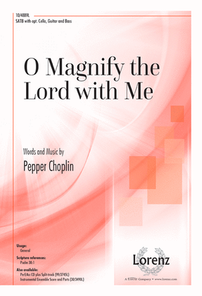 Book cover for O Magnify the Lord with Me