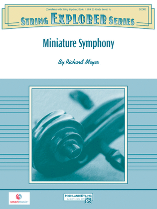Book cover for Miniature Symphony (score only)
