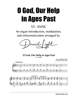 Book cover for ST ANNE (Organ Introduction, Modulation, & Reharmonization)