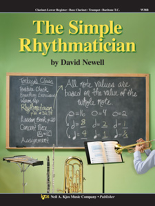 Book cover for The Simple Rhythmatician (Clarinet-Lower Register/Bass Clarinet/Trumpet/Baritone T.C.)