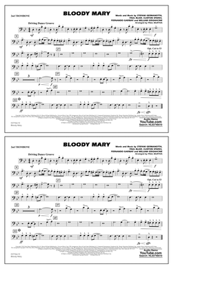 Book cover for Bloody Mary (arr. Paul Murtha) - 2nd Trombone