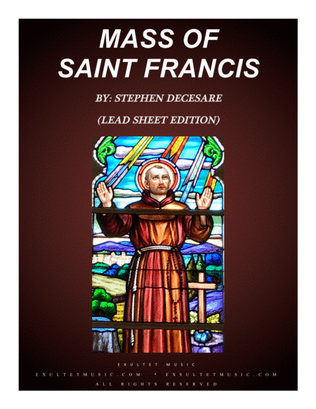 Book cover for Mass of Saint Francis (Lead Sheet Edition)