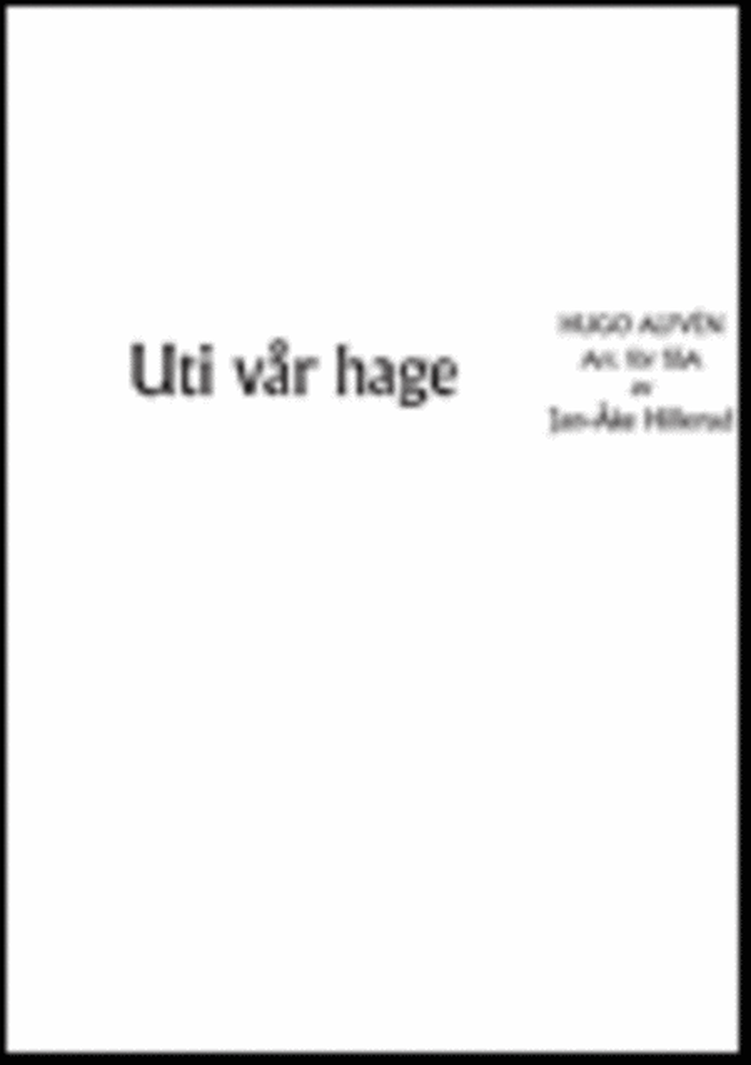 Uti var hage