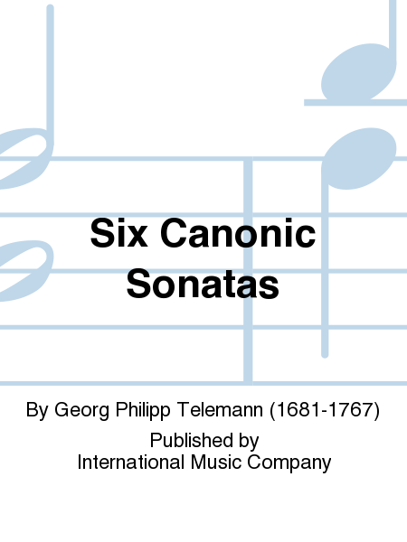 Six Canonic Sonatas (BROWN)