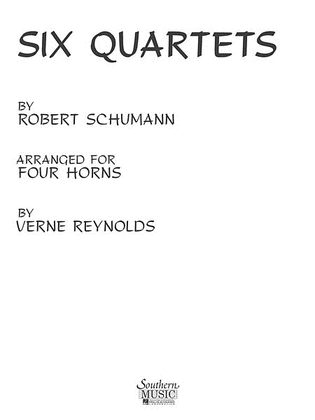 Book cover for Six Quartets