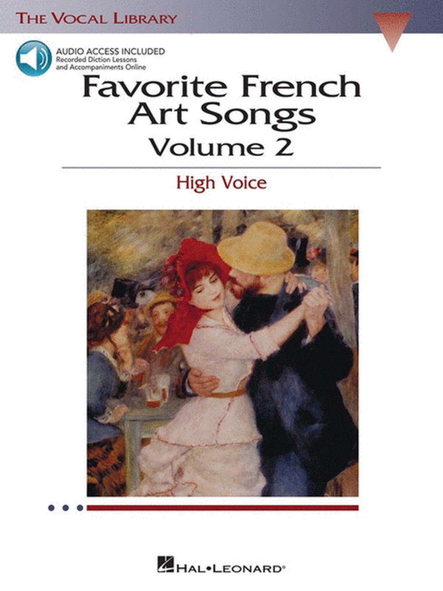 Favorite French Art Songs Vol 2 High
