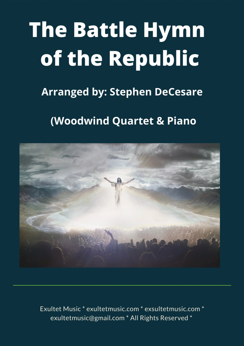 The Battle Hymn of the Republic (Woodwind Quartet and Piano) image number null