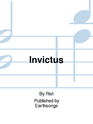 Book cover for invictus