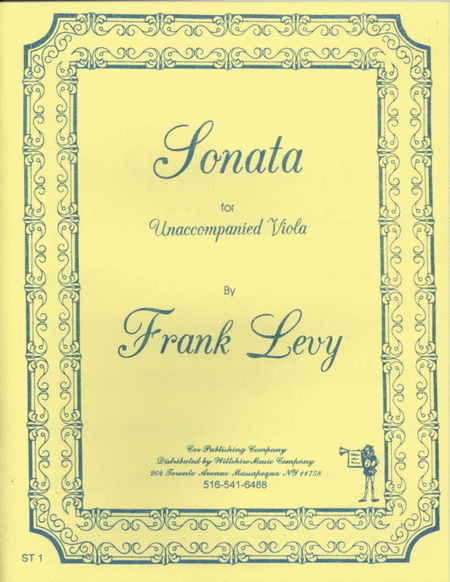 Sonata for Unaccompanied Viola