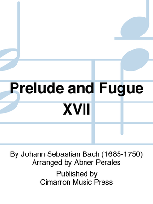 Book cover for Prelude and Fugue XVII