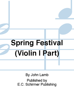 Book cover for Spring Festival (Violin I Part)