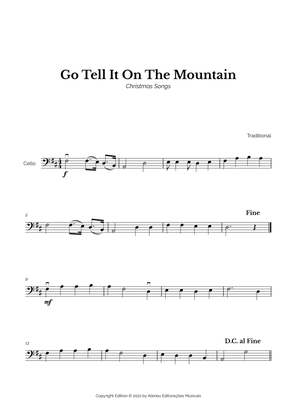 Book cover for Go Tell It On The Mountain for Easy Cello Solo