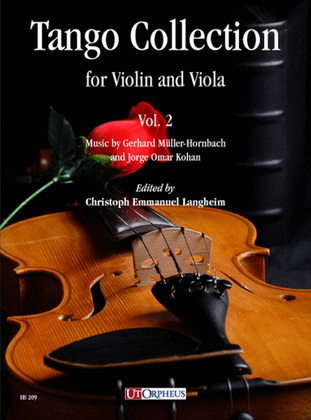 Book cover for Tango Collection for Violin and Viola - Vol. 2
