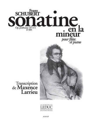 Book cover for Sonatines No. 1 Et 2 D'apres Op. 137, 1 Et 2 D 384 Et D385 Sonatine No 2