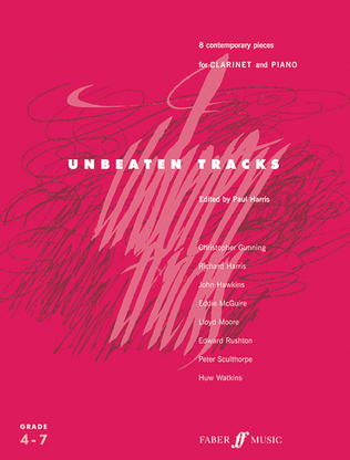 Book cover for Unbeaten Tracks for Clarinet