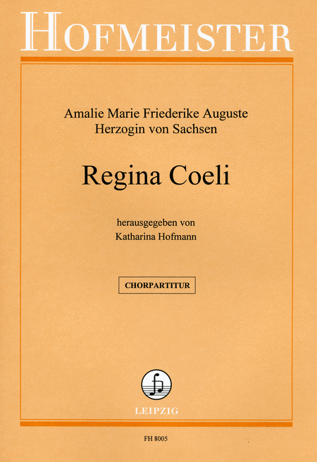 Regina Coeli / Chorpartitur