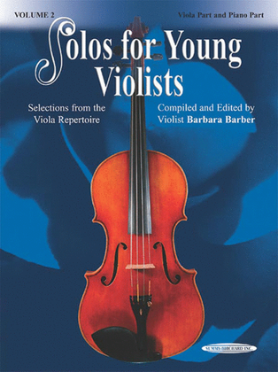 Book cover for Solos for Young Violists, Volume 2