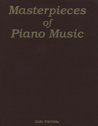 Masterpieces of Piano Music