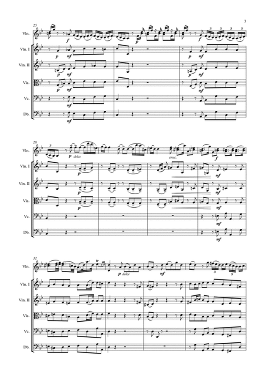 "Didone Abbandonata" Sonata Op.1, Nr.10 (arr. for Violin and Strings)