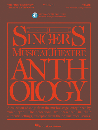 Book cover for Singer's Musical Theatre Anthology – Volume 1