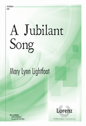 Book cover for A Jubilant Song