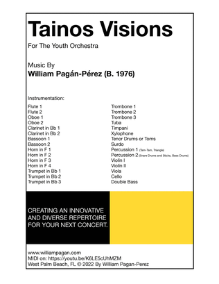 Book cover for Tainos Visions