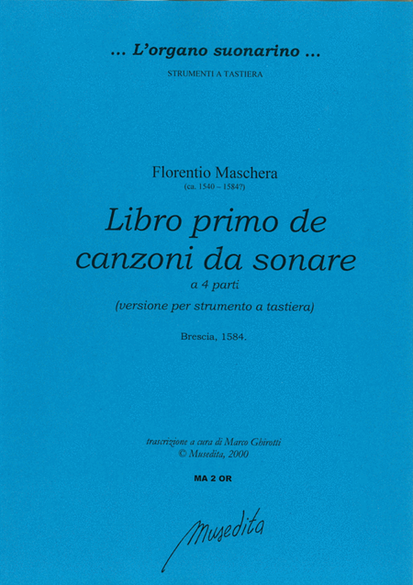 Libro primo de canzoni da sonare (Brescia, 1584)