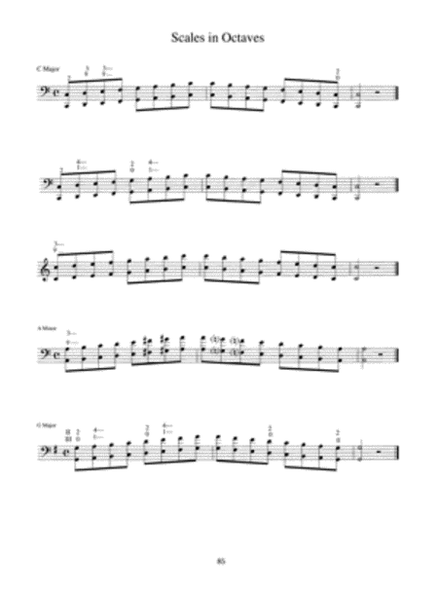 Progressive Scale Studies for Cello