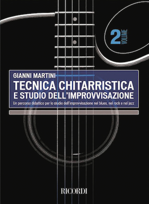 Book cover for Tecnica Chitarristica E Studio Dell'improvvisazione - Vol. Ii