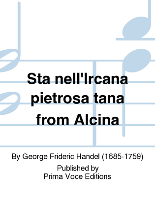 Book cover for Sta nell'Ircana pietrosa tana from Alcina