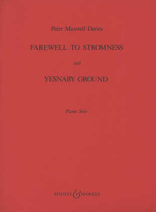 Book cover for Farewell to Stromness and Yesnaby Ground