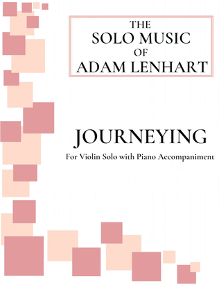 Book cover for Journeying (for Violin Solo)