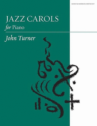 Book cover for Jazz Carols for Piano