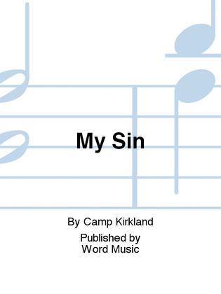 Book cover for My Sin - Anthem