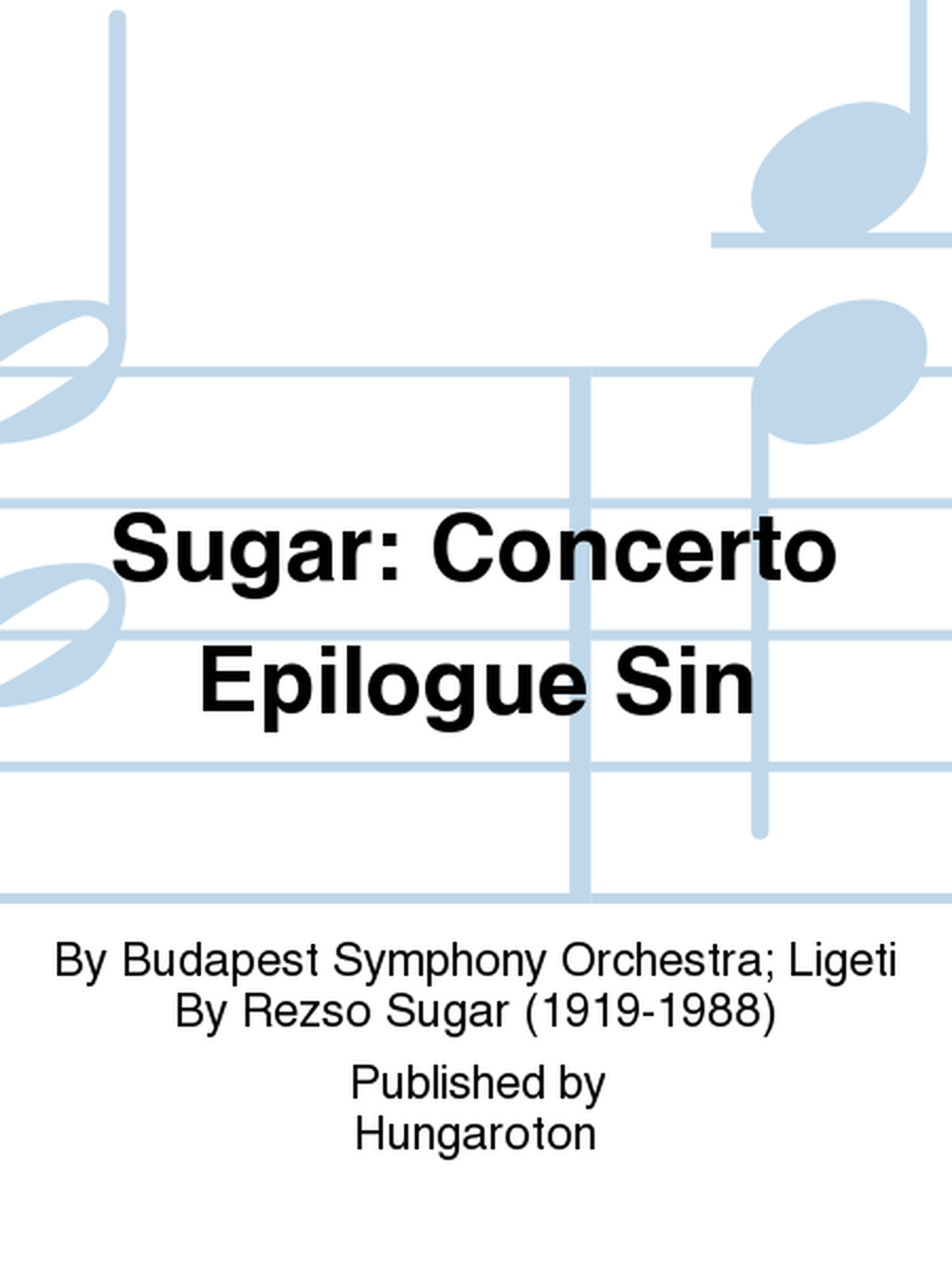 Sugar: Concerto Epilogue Sin