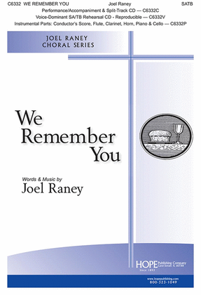 Book cover for We Remember You