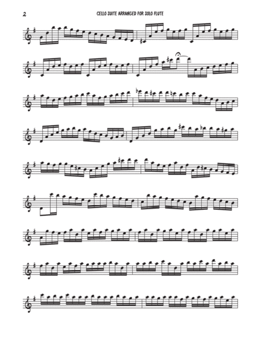 Cello Suite for solo Flute image number null