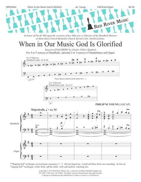 When In Our Music God Is Glorified