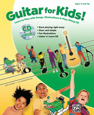 Book cover for Guitar for Kids!