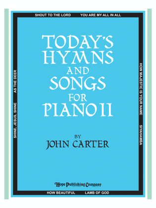 Today's Hymns and Songs II for Piano-Digital Download