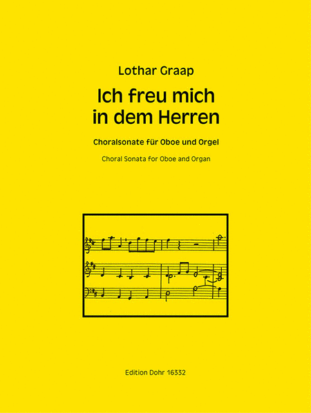 Ich freu mich in dem Herren für Oboe und Orgel