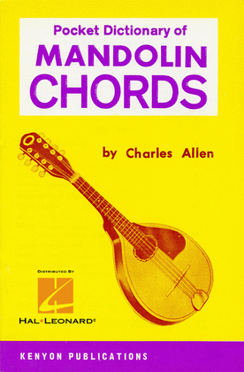 Book cover for Pocket Dictionary of Mandolin Chords