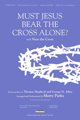 Book cover for Must Jesus Bear The Cross Alone? - Anthem