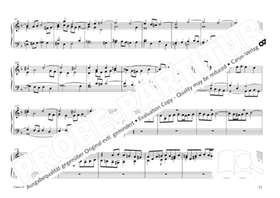 Contrapunctus 14 fur Orgel / Tasteninstrument