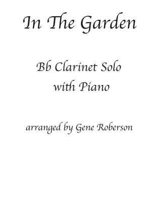 Book cover for In the Garden Clarinet Solo Intermediate