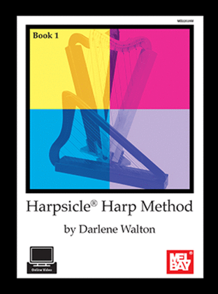 Book cover for Harpsicle Harp Method, Book 1