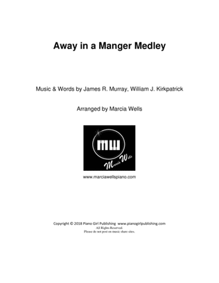 Book cover for Away in a Manger Medley