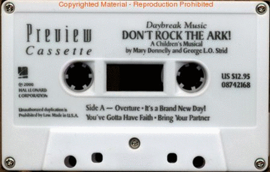 Don't Rock the Ark! - Cassette Preview Pak